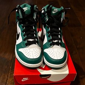 Nike Dunk High ND GS OG Malachite/Black-White DRO 527-300